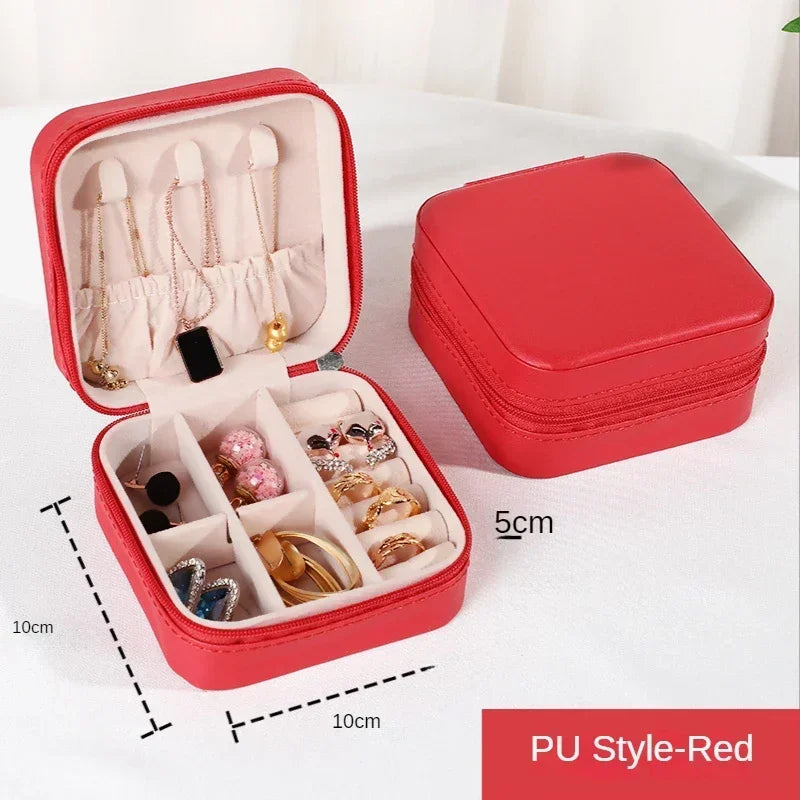 Latest Jewellery Organizer Box ,for Travelling Leather Box ,Hair Accessories