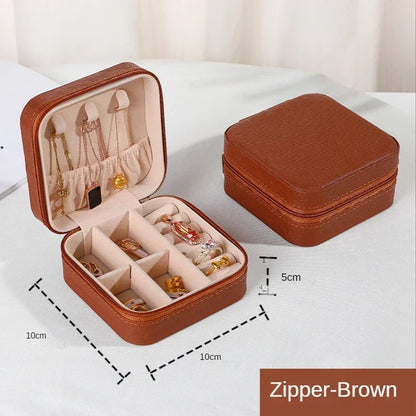 Latest Jewellery Organizer Box ,for Travelling Leather Box ,Hair Accessories