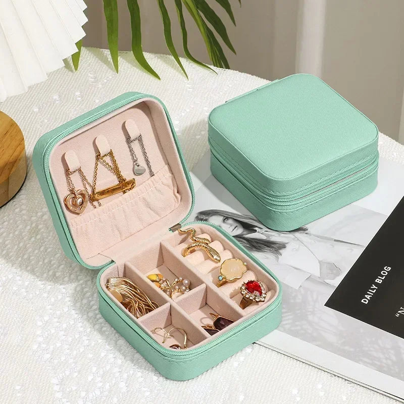 Latest Jewellery Organizer Box ,for Travelling Leather Box ,Hair Accessories