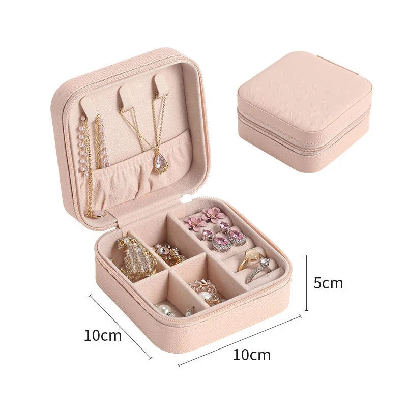 Latest Jewellery Organizer Box ,for Travelling Leather Box ,Hair Accessories